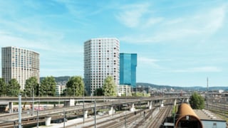 Fotomontage mit Zölly Tower