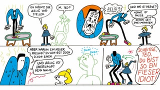 Auschnitt aus dem Comic Auschnitt aus dem Comic