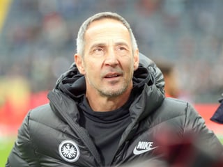 Frankfurt-Trainer Adi Hütter.
