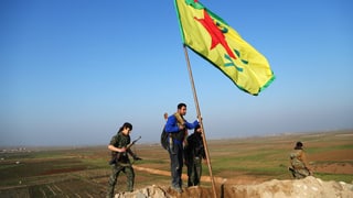Kämpfer der YPG.