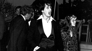 Sylvester Stallone an den Academy Awards 1977.
