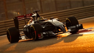 Ein Auto von Team Sauber.