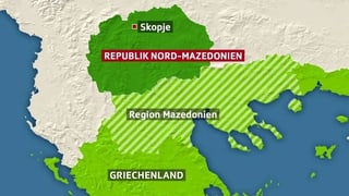 Karte der Region Karte der Region