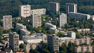 Blick von oben auf die Stadt Bern. Blick von oben auf die Stadt Bern.