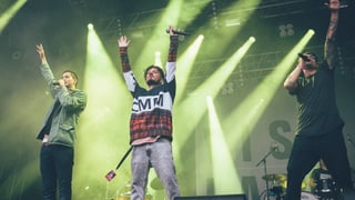 Breitbild kamen und lieferten ab. Eine grosse Show mit viel Energie und Spielfreude. Breitbild kamen und lieferten ab. Eine grosse Show mit viel Energie und Spielfreude.