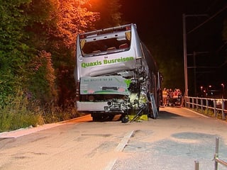 Der zerstörte Bus