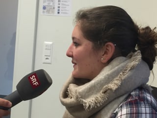 Wahlbeobachterin Jael Bühlmann.