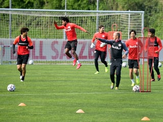 Salzburg-Training Ende April 2020.