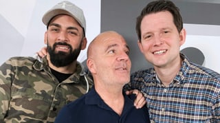 Hamza Raya, Guy Landolt und Fabian Unteregger.