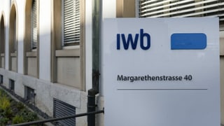 Logo IWB vor Gebäude