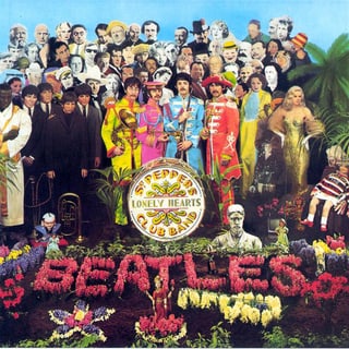 Cover zum Beatles-Album «Sgt. Pepper's».