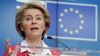 EU-Kommissionspräsidentin Ursula von der Leyen: «Wir haben verstanden, dass das jetzt sein muss.»