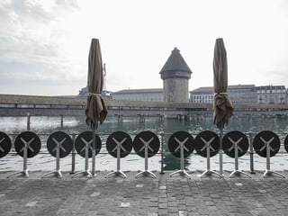 Kapellbrücke in Luzern.