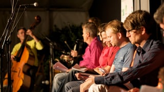 «Bern ist überall»: Auftritte in wechselnden Konstallationen unter gelegentlichem Einsatz von Musikinstrumenten. 