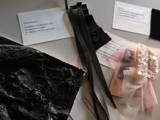Verschiedene Materialien mit Schildern. Verschiedene Materialien mit Schildern.