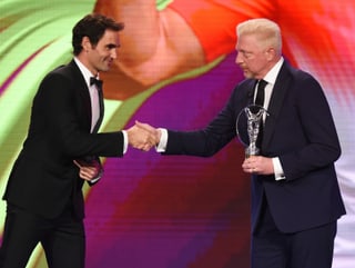 Boris Becker Roger Federer Boris Becker Roger Federer