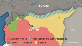 Karte von Syrien Karte von Syrien