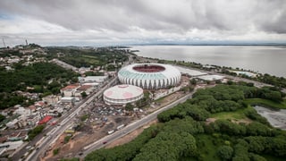 Das Stadion Beira-Rio aus der Vogelperspektive