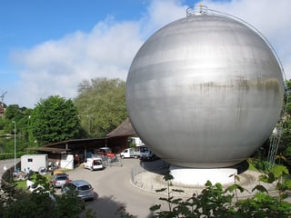 Lindli-Areal mit Gasspeicher in Schaffhausen