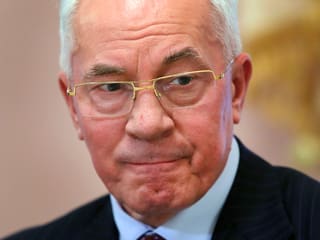 Nikolai Asarow, Ministerpräsident der Ukraine, in Porträtaufnahme