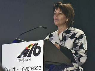 Verkehrsministerin Doris Leuthard. Verkehrsministerin Doris Leuthard.