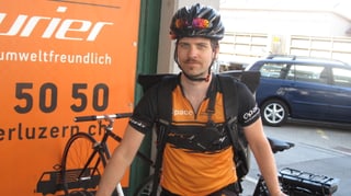 Velokurier Gregor Koller