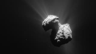 Der Komet Tschuri abgelichtet von der Raumsonde Rosetta 