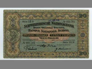 20er Banknote der 2. Banknotenserie von 1911