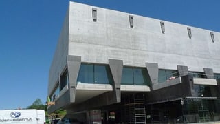 Die neue Turnhalle im Weissenstein. 