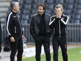 Das Führungstrio beim FC Sion Das Führungstrio beim FC Sion