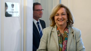 Österreichs Finanzministerin Maria Fekter