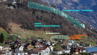 Weggis will Häuser besser vor Felsstürzen schützen.