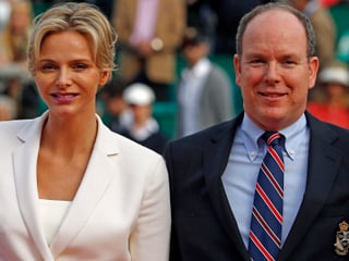 Charlène und Albert II. Charlène und Albert II.