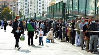 Qingdao: Massentest der Bevölkerung Qingdao: Massentest der Bevölkerung