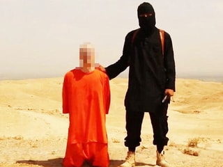 Eine Szene aus dem IS-Youtube-Video mit James Foley.