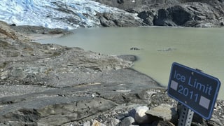 Der sich stetig zurückziehende Mendenhall-Gletscher in Juneau, Alaska, am 9. Mai.