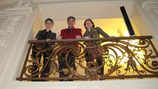 Annette Keller, Urs Fueter und Katharina Kilchenmann im Konzert Theater Bern