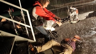 Der Bestatter wurde fast ausschliesslich auf der Steadycam gedreht. Der Bestatter wurde fast ausschliesslich auf der Steadycam gedreht.
