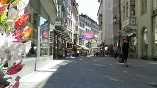 Gasse in St.Gallen