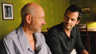 Peter Freiburghaus als Vater, Martin Rapold als Jürg. Peter Freiburghaus als Vater, Martin Rapold als Jürg.