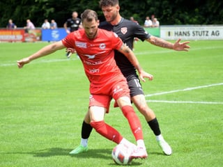 Szene aus Testspiel zwischen dem FC Winterthur und dem FC Vaduz