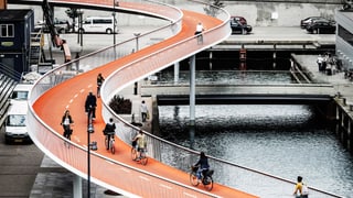 Velo-Autobahn-Brücke in Kopenhagen