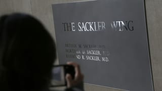 Die Sackler-Familie steht im Zuge der Opioid-Krise stark in der Kritik – auch in der Schweiz. Die Sackler-Familie steht im Zuge der Opioid-Krise stark in der Kritik – auch in der Schweiz.