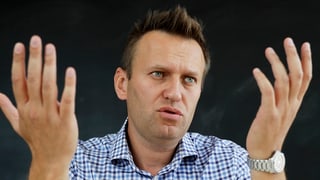 Nahaufnahme Nawalny.