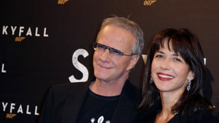 Sophie Marceau und ihr Noch-Ehemann Christohoper Lambert bei der Sky-Fall-Premiere 2012