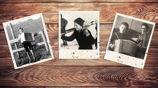 Collage mit drei Schwarz-Weiss-Fotografien.