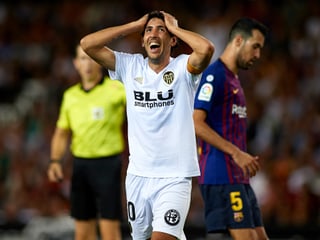 Valencias Dani Parejo hadert.