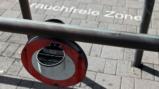 Eine rauchfreie Zone in der Öffentlichkeit.