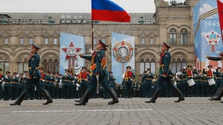 Militärparade in Moskau