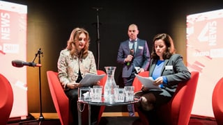 Live-Gespräch bei Radio SRF 4 News. Live-Gespräch bei Radio SRF 4 News.